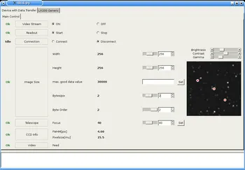 INDI Control Panel in DCD