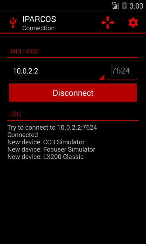 Connection window