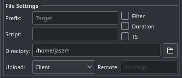 File Settings