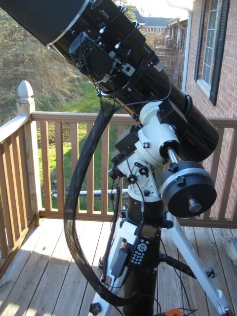 Astrophotography setup