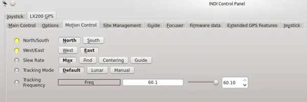 Telescope Control