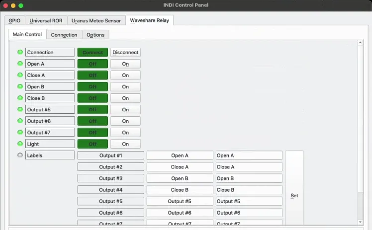 Customizing the output labels