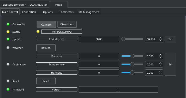 MBox Main Control