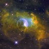 NGC 7635 Bubble Nebula narrow-band