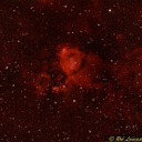 IC 1795--Part of the Heart<br />Image by Rob Lancaster using Ekos/KStars bleeding running on a Raspberry Pi 3 with Ubuntu MATE.  Taken on a Losmandy G11 mount with an SBIG 8300M camera in the Light Polluted area of Wilmington/Philadelphia.    Processed in PixInsight and Aperture.